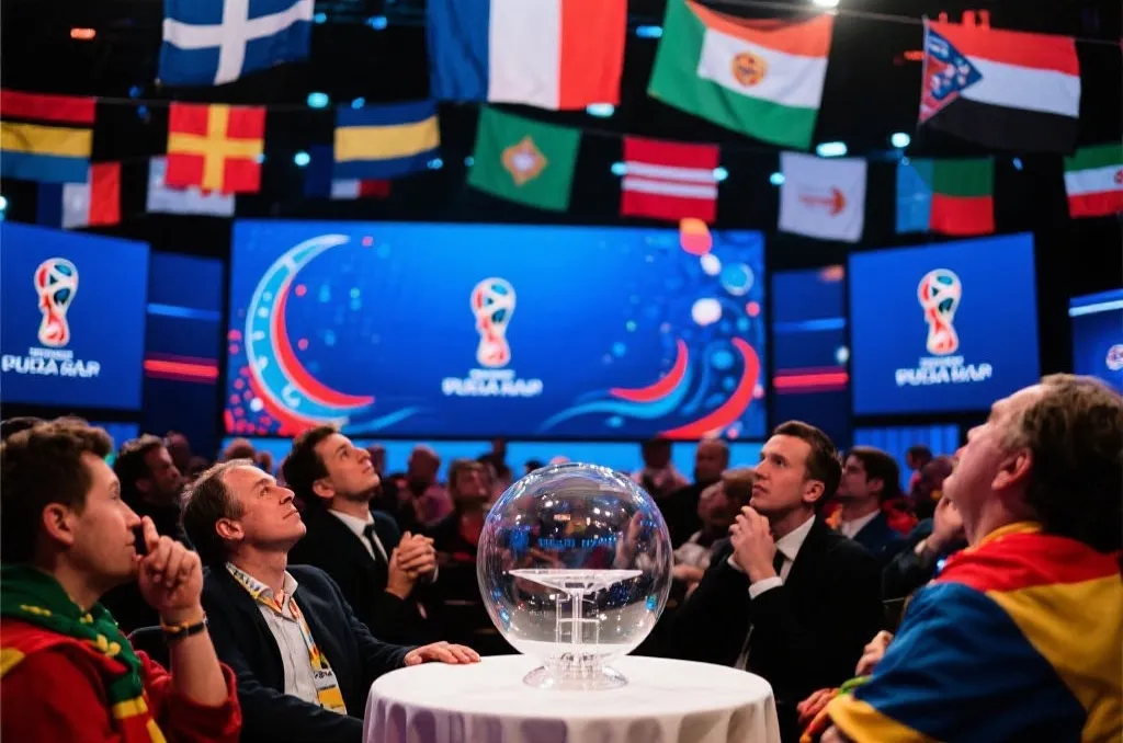 2026世界杯分组抽签现场与球迷关注亚洲球队出线形势